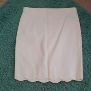 NWT off white JCrew skirt, size 4